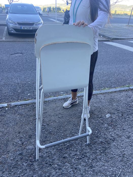 Cadeira alta IKEA c/ encosto