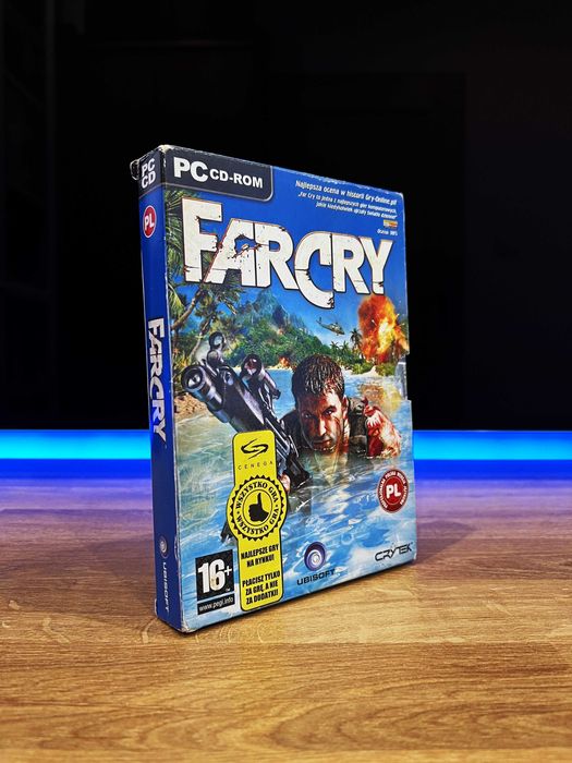 Far Cry 1 (PC PL 2004) BOX polskie kompletne premierowe wydanie