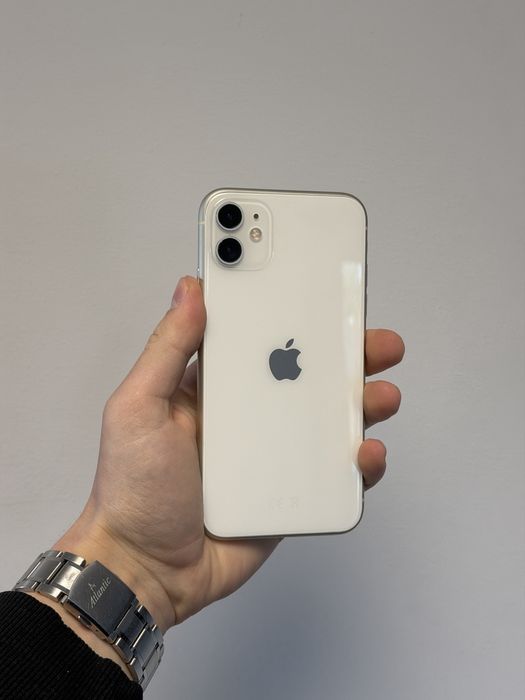 Telefon iPhone 11 64GB 100% Bateria Apple Biały