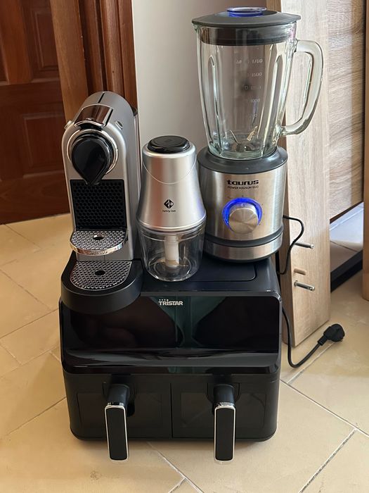 Kit Cozinha Completo – Air Fryer, Nespresso, Liquidificador e Mais | Excelente Estado