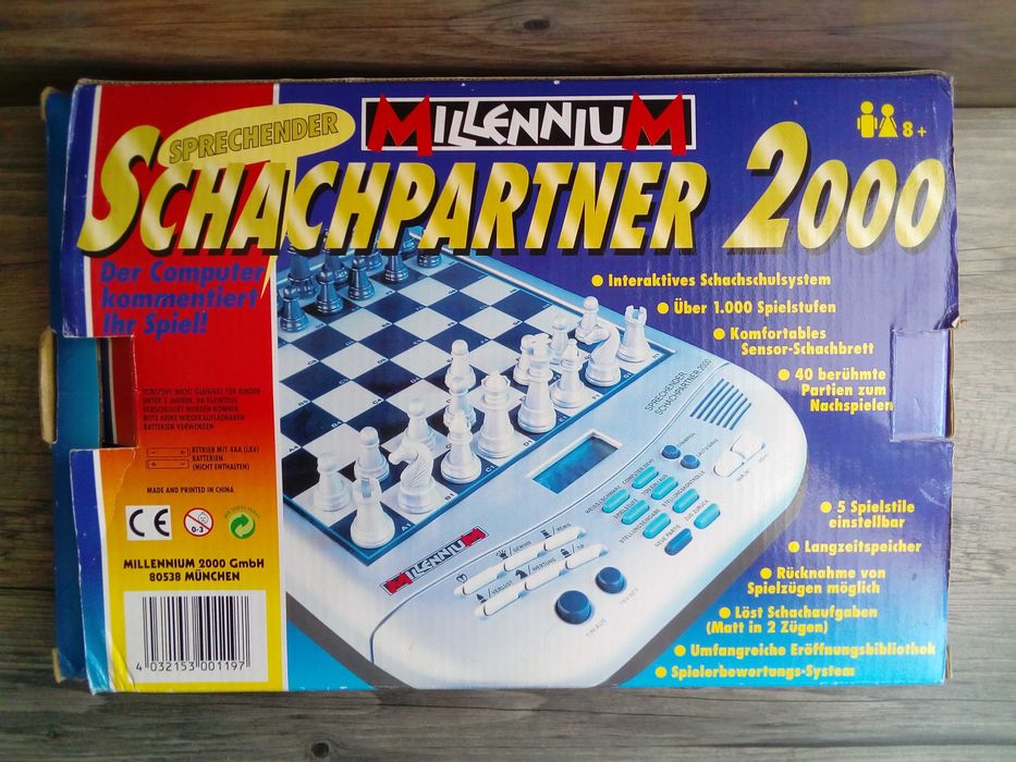 szachy, mówiący partner szachowy millennium