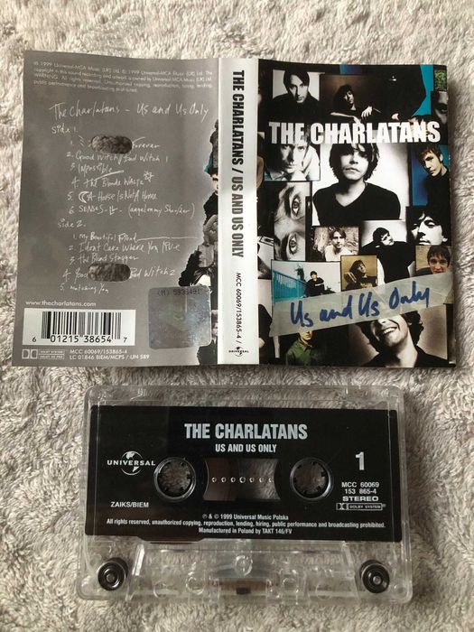 Kaseta - The Charlatans - Us And Us Only (1999 Universal)