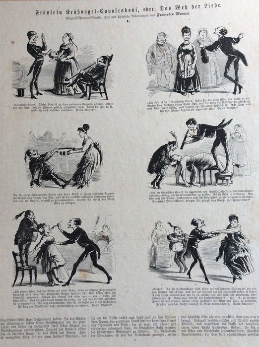 Senhorita Krahvogel. Cavalcaboni, ou: A desgraça do amor. Novella.