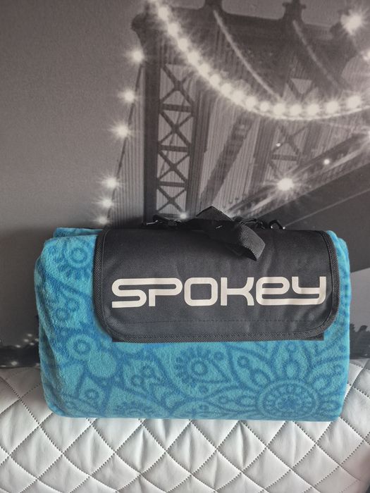 Koc piknikowy SPOKEY 180x210 koc składany turystyczny plażowy