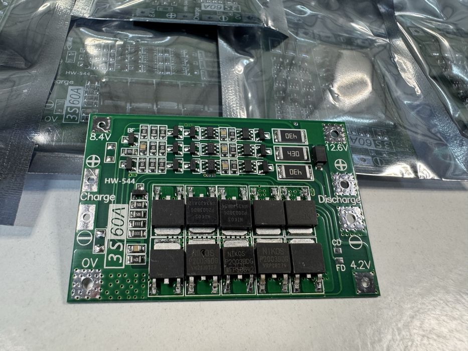 BMS Контролер 3S 60A Для LI-Ion акумуляторів