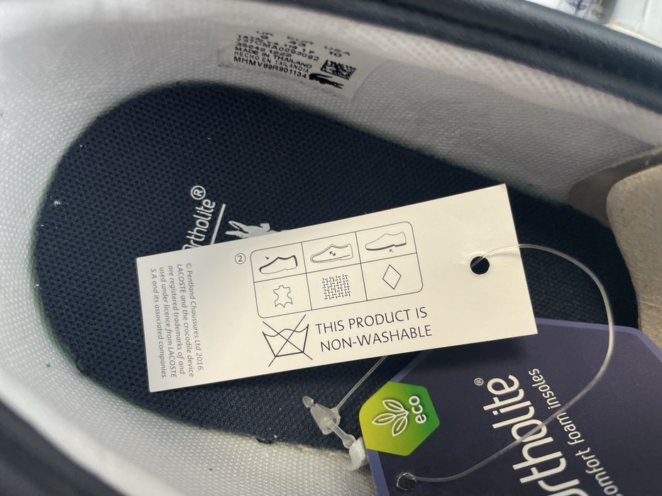 Шкіряні сліпони Lacoste Tatalya сині