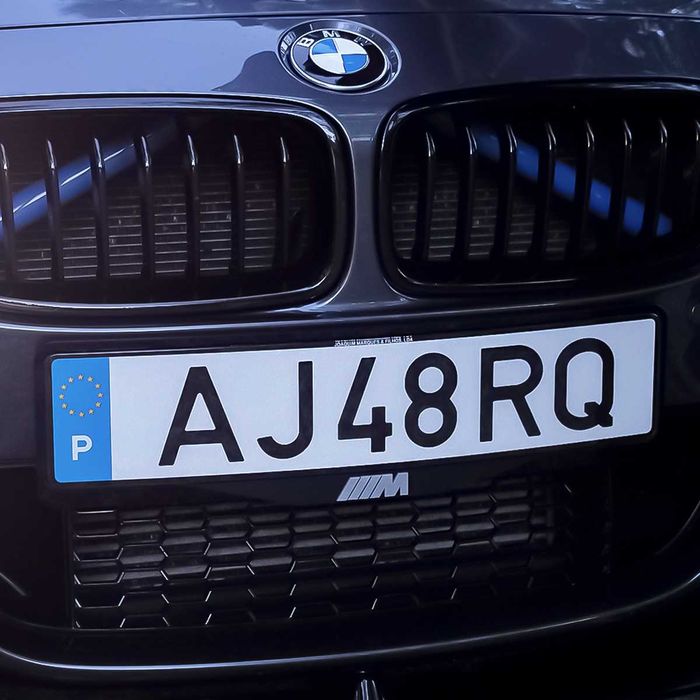 Suporte de Matrícula Personalizado para BMW, Audi, Mercedes, outras