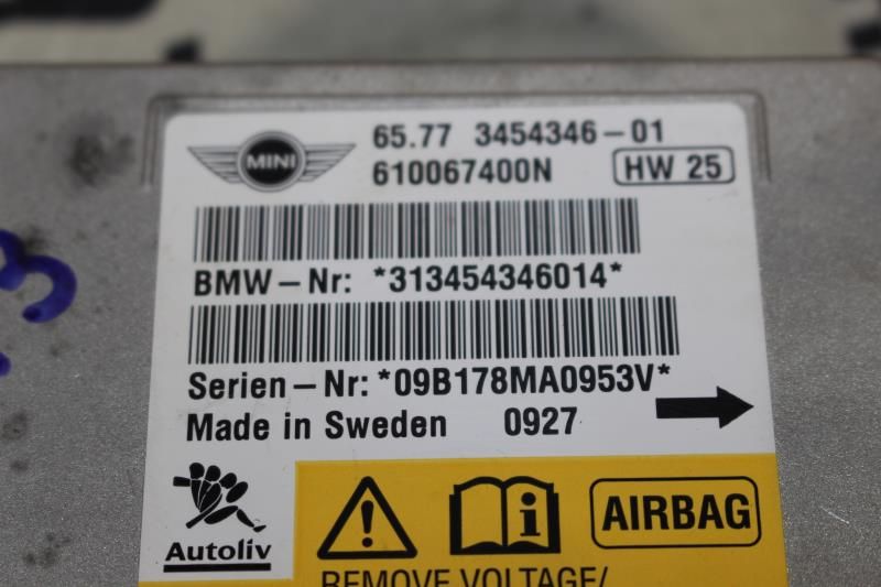 Centralina airbag MINI Mini (R56)