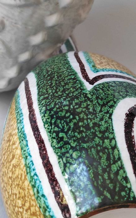 Stary wazon ceramiczny, "Pikasiak" Italy 527/485, Design Vintage