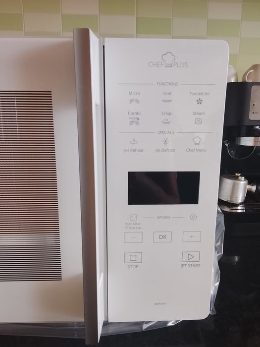 Micro-ondas Whirlpool Chef Plus MCP 349 WH 25L -  NOVO na caixa