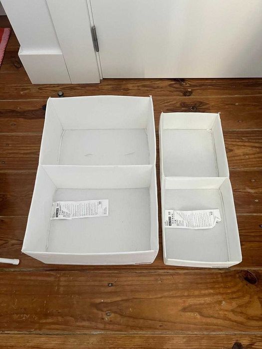 Conjunto de organização – IKEA (2 caixas)