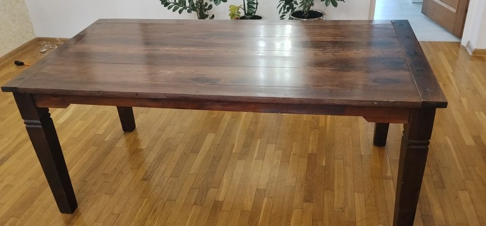 Stół rustykalny plus dokladki