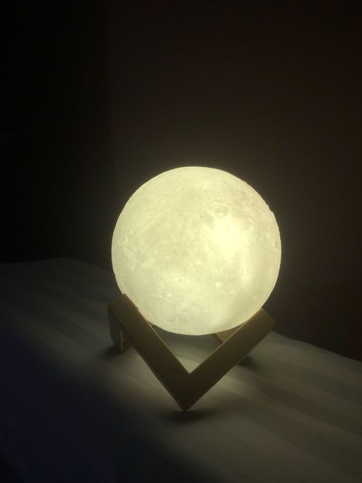 Луна світильник 8 см