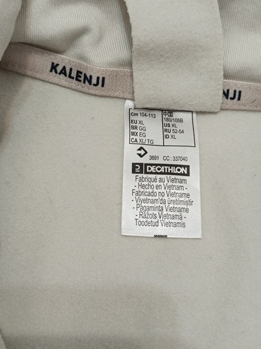 Bluza ocieplana do biegania Warm 500 Kalenji XL