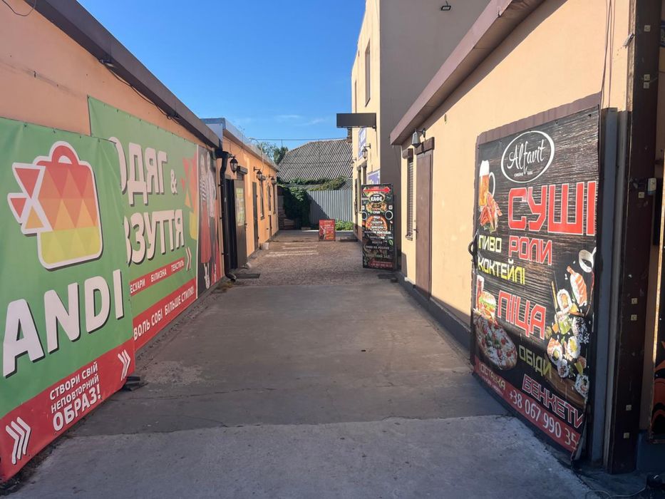 Оренда приміщення 100 м² центр Калинівки, прохідне місце.