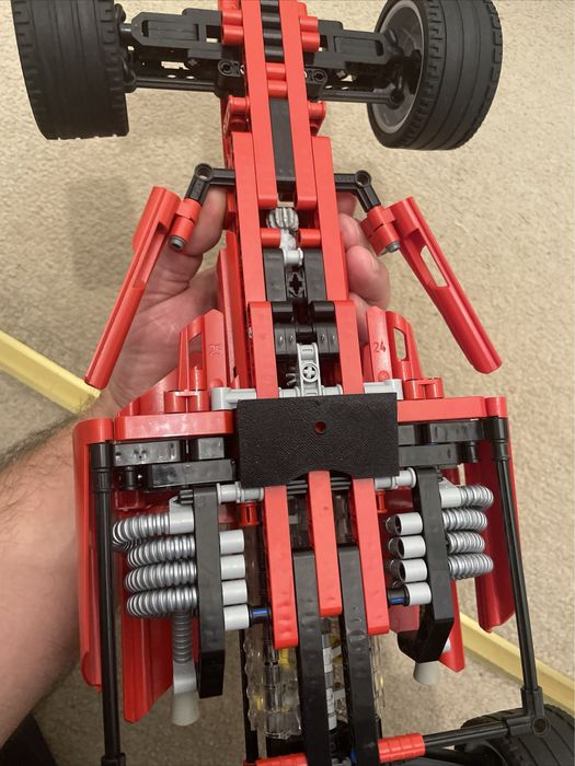 Suporte vertical para Lego Ferrari F1 Racer 1:10 TM (8386) de 2004