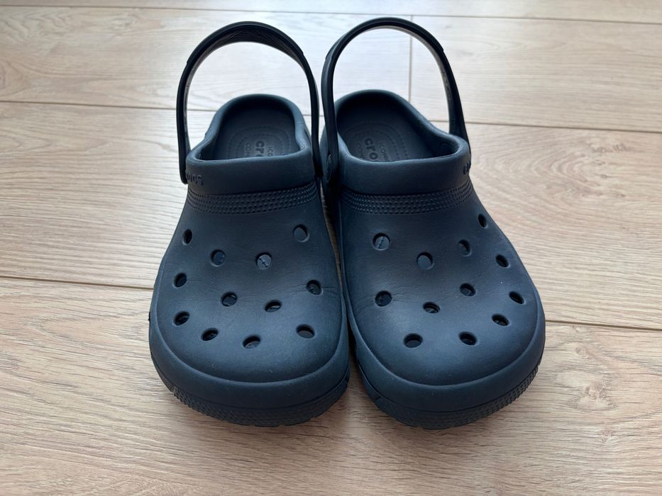 Crocs 38/39 24 cm granatowe chodaki