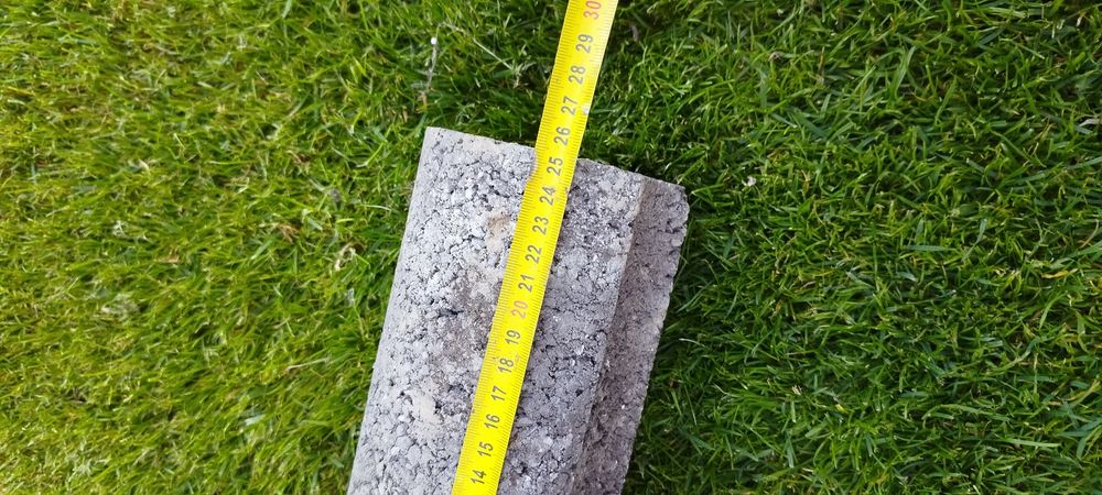 Palisada betonowa ogrodowa