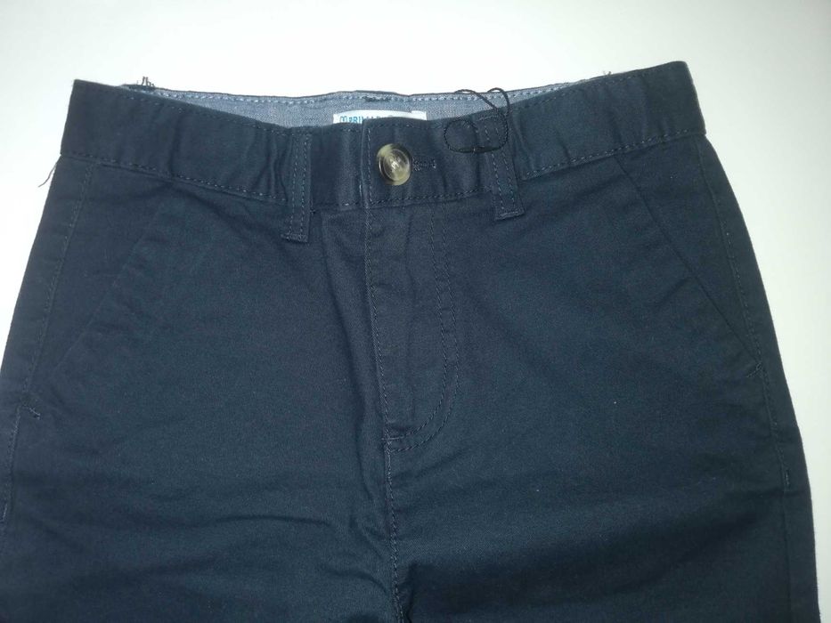 Bermudas/calções menino chino algodão "Primark" - com etiqueta 7/8A