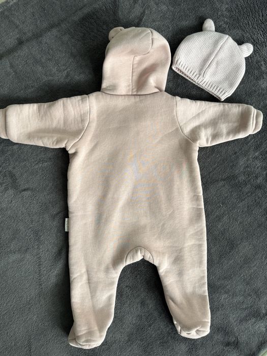 Демі комбінезон Mag baby 68 розмір демісезон magbaby з начосом рожевий