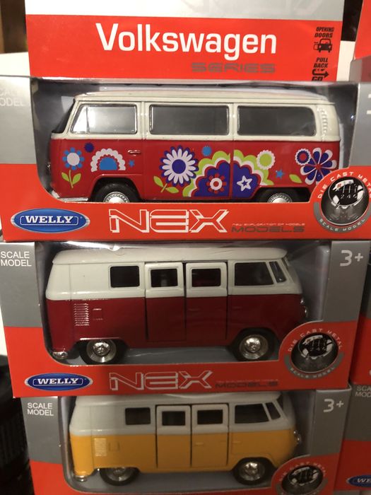 Miniaturas VW pão de forma 1:36