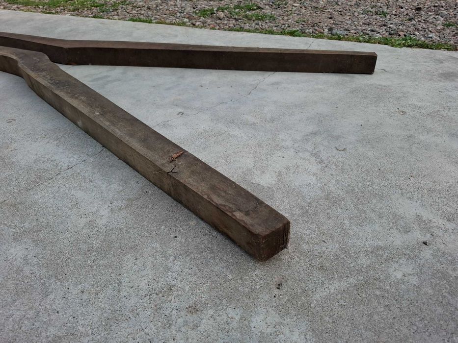 Śnice do wozu konnego Dębowe Impregnowane