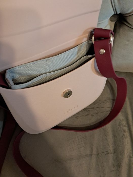 Torebka 0 bag chase pudrowy róż