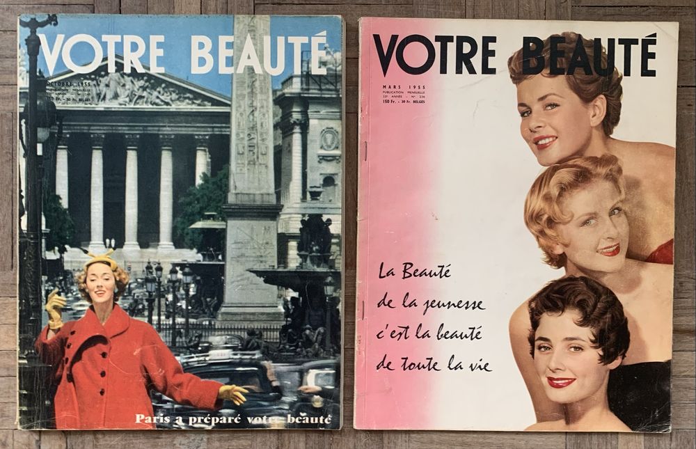 Revistas votre beaute 1955