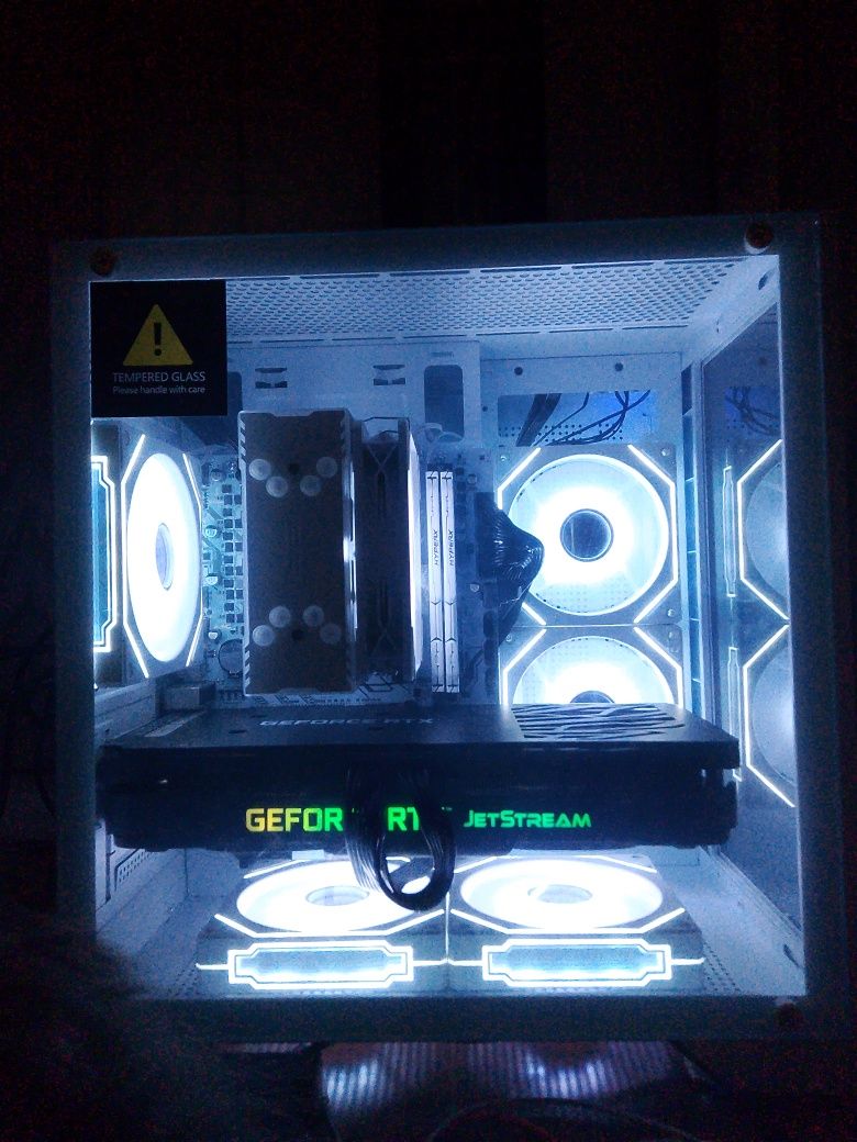 Компьютер игровой/пк 4070 rtx райзен 5 5600 64 ядирная система 32гб па ...