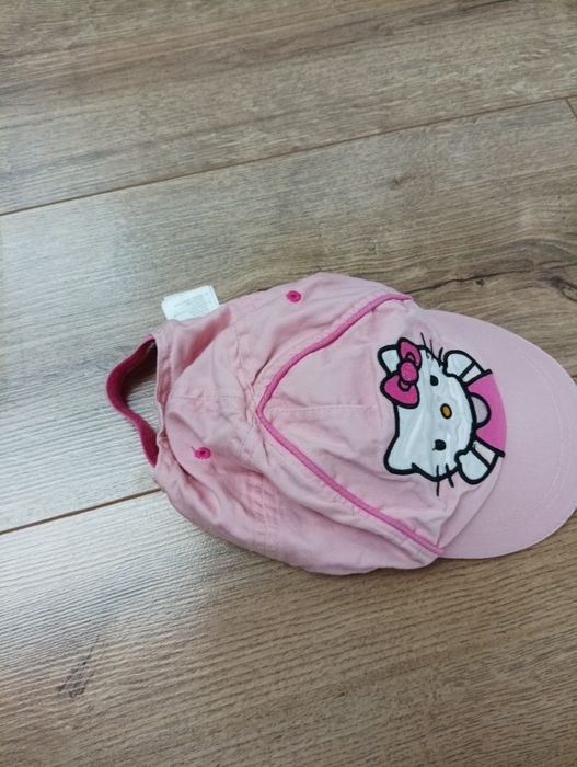 H&M czapka z daszkiem Hello Kitty dla dziewczynki