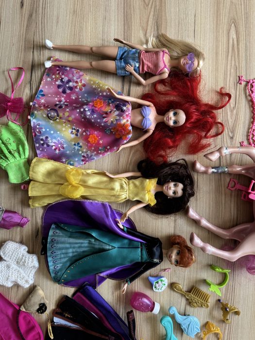 Zestaw Barbie akcesoria konik