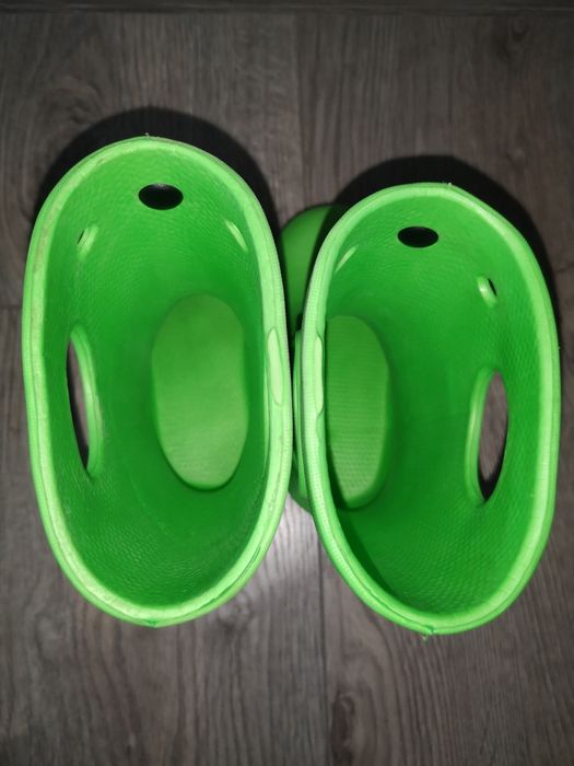 Сапожки пена резиновые дождь 22 23 размер резачки ризаки на дощ