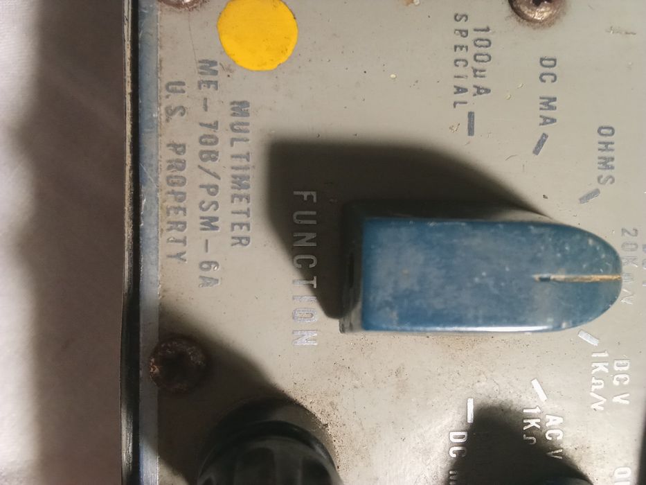 Miernik omomierz USA stary