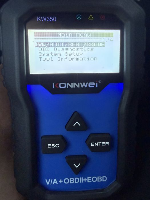 Skaner tester konnwei vag vw audi skoda seat abd esp check engine srs