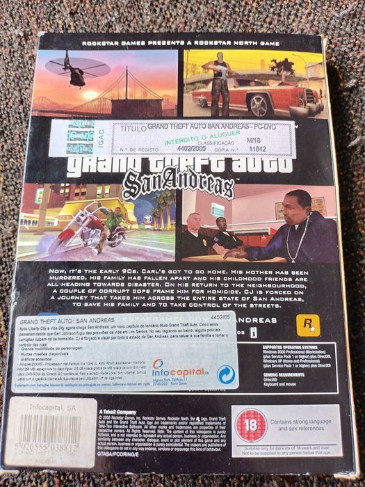 Grand Theft Auto GTA - San Andreas - Com Guias da Cidade