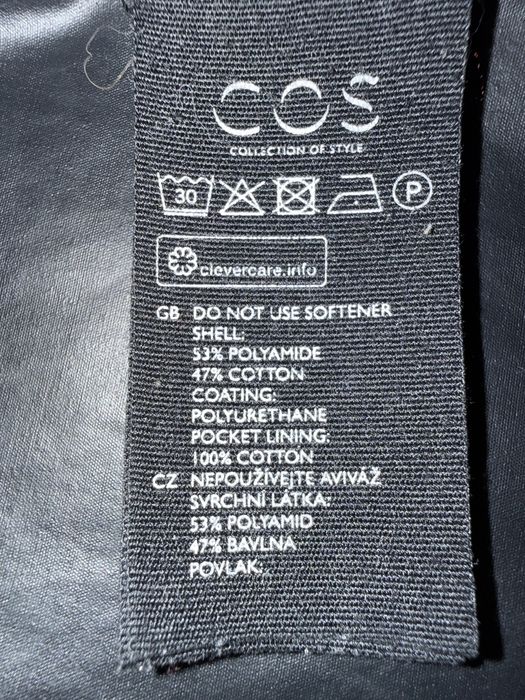Плащ-парка COS з капюшоном, розмір M/L