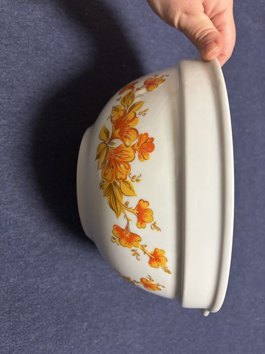Porcelanowa misa prl porcelana Książ
