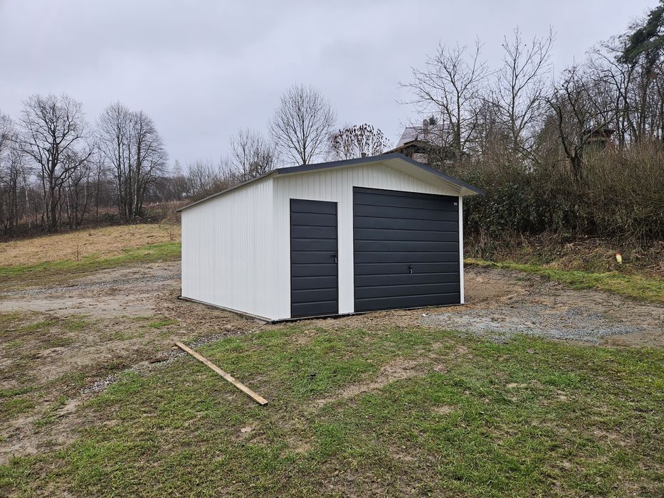 GARAŻ Drewnopodobny Hala Wiata Rolnicza Budka ogrodowa Magazyn Blaszak