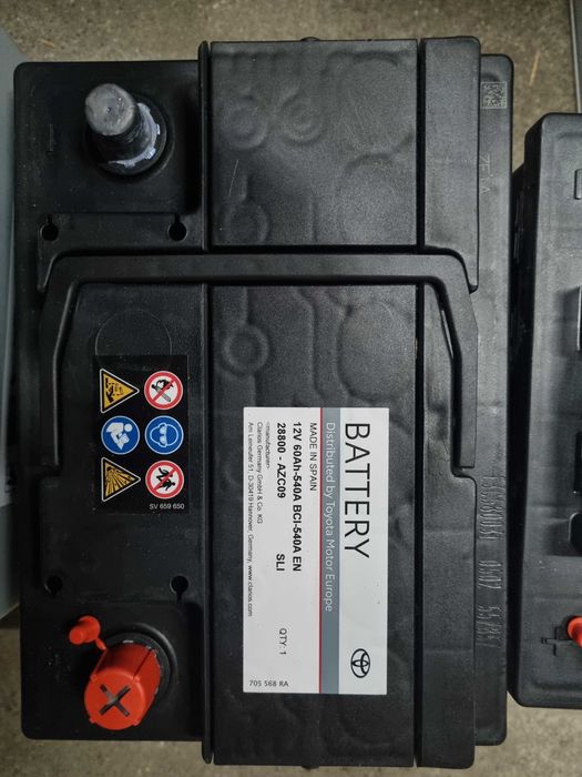 Nowy Akumulator 60Ah 540A 28800-AZC09 TOYOTA AURIS/AVENSIS/VERSO