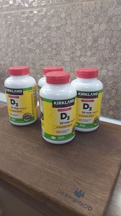 Вітамін D3  з дозою 2000(Kirkland)