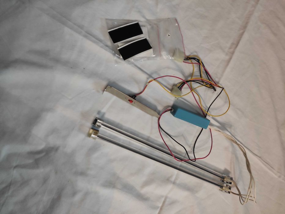 2x Tubos Neon Coolermate Duplo 300mm UV