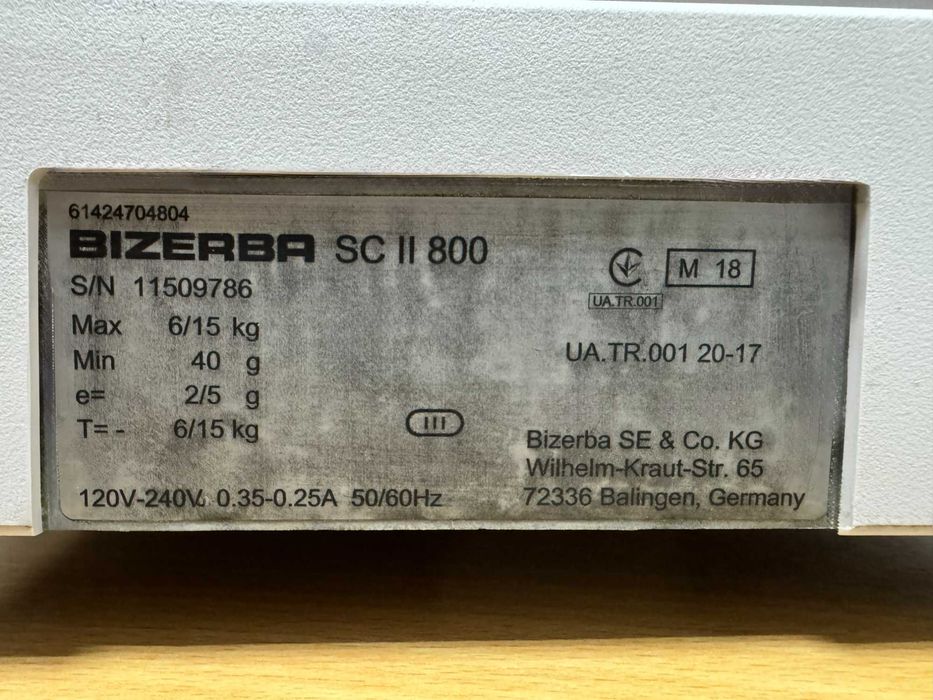 Balança comercial/industrial Bizerba