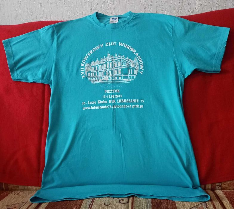 T-shirt pamiątkowy ze zlotu rowerowego - roz. M