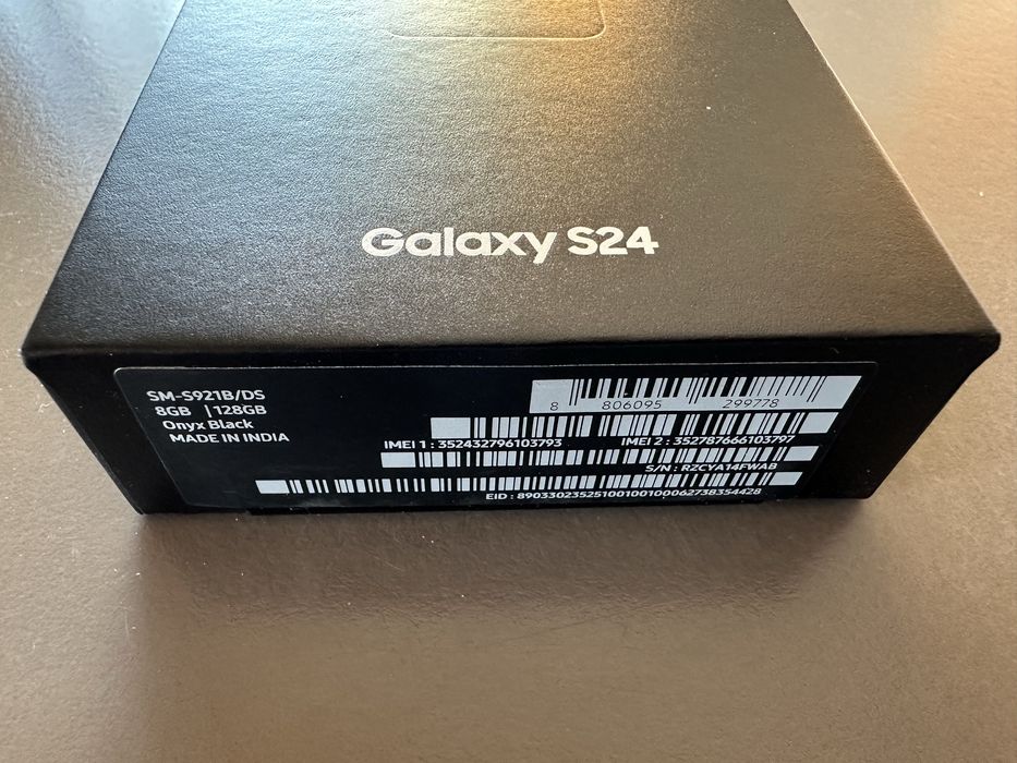 Samsung S24, selado e com fatura!
