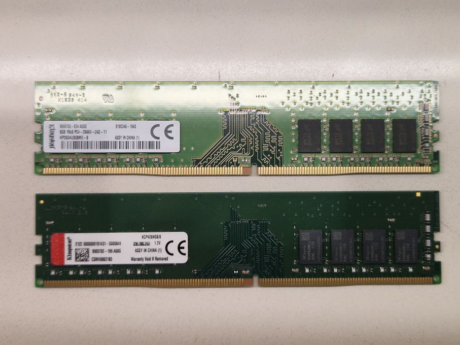 16GB RAM DDR4 2666MHz (2x8GB) Kingston – Desktop