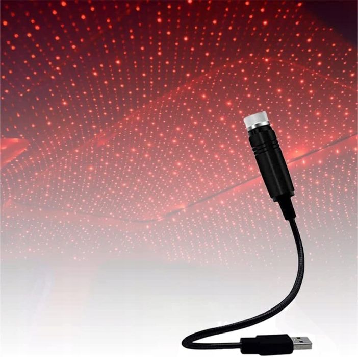 4X Dach Samochodu Gwiazda Światła Nocne Projektor