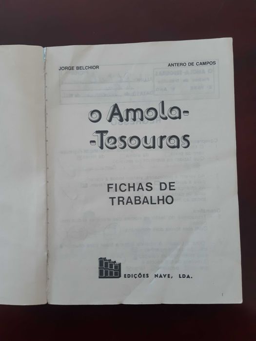 Old Schoolbook "The Scissor Sharpener" 198164730290031107121