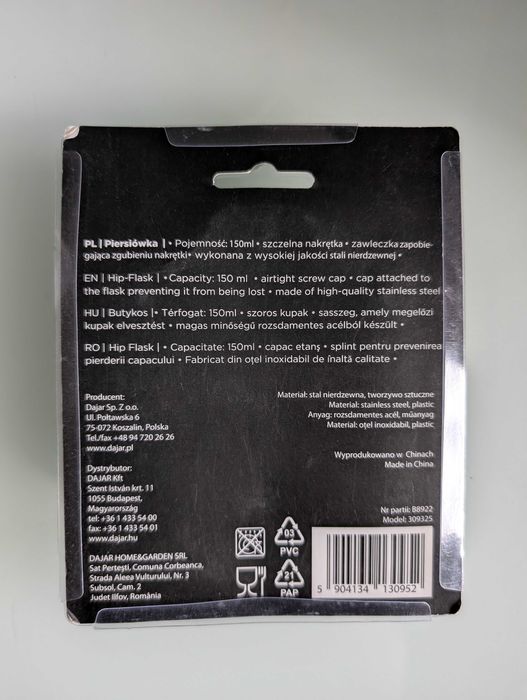 Piersiówka PZW | Hip-Flask | 150ml