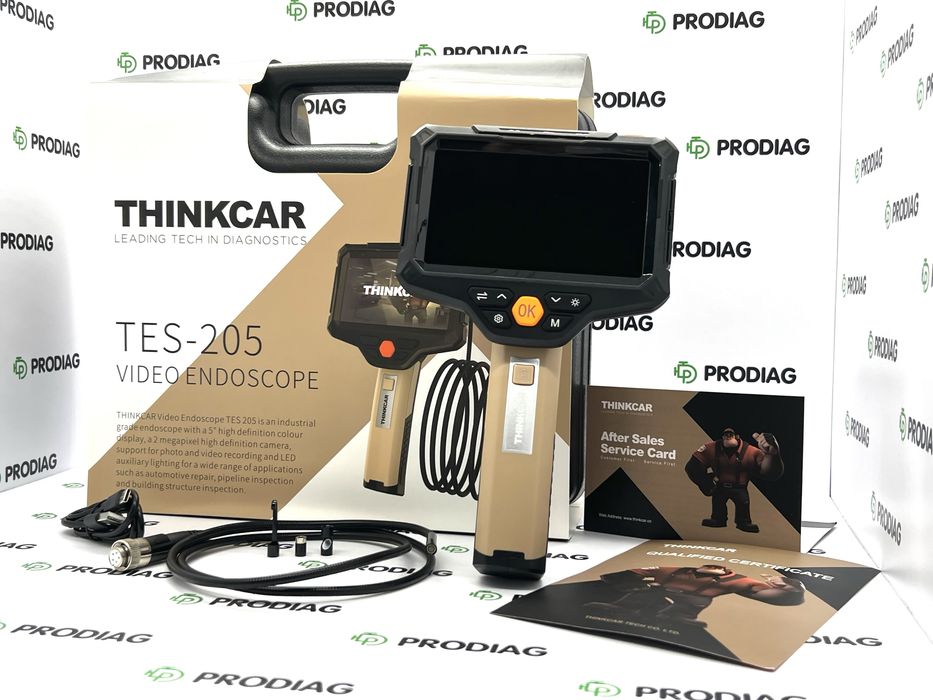 Відеоендоскоп THINKCAR TES 205 (5,5mm, 1m, HD, 5" екран)