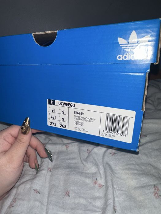 męskie czarne buty adidas Ozweego